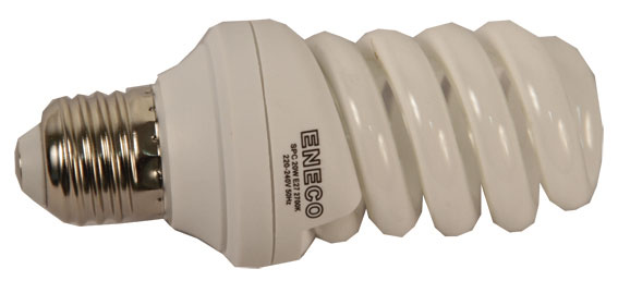 Лампа энергосберегающая  25W-E27-4200 SP 125Вт-холодный свет