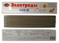 Электрод АНО-21 d 3,0  упаковка 1кг Каменск
