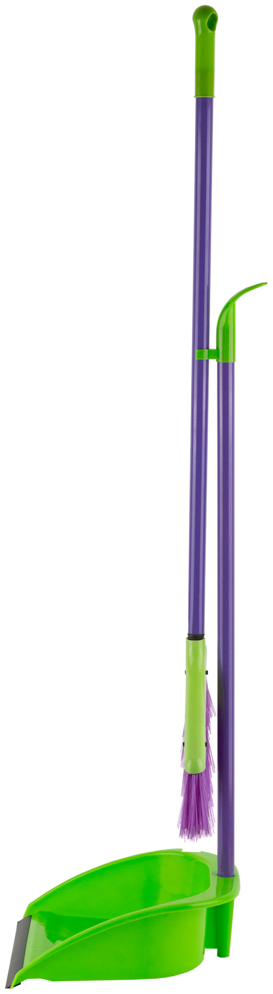 Набор для уборки "Грейс" (совок + щетка пластиковые на длинных ручках)  240х250х810 мм