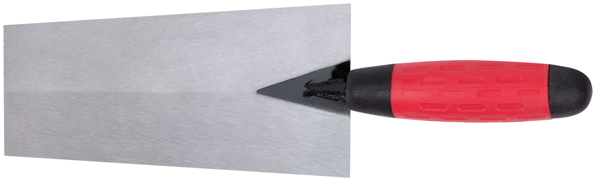 Мастерок каменщика, прорезиненная ручка 180 мм