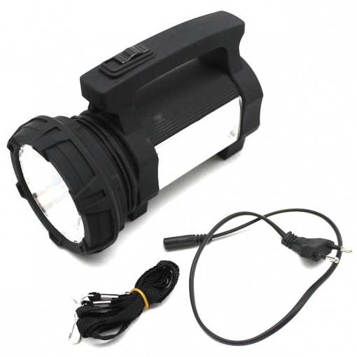 Аккумуляторный фонарь-прожектор 5W+3W (SBF-500-K)