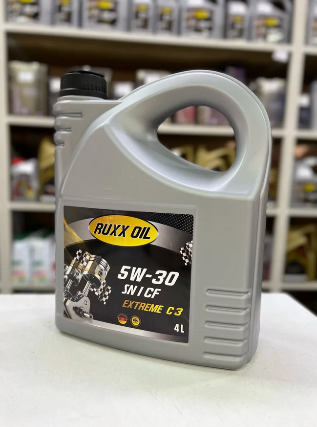 RUXX OIL EXTREME C3 5W-40 Fully synthetic SN/CF 4л