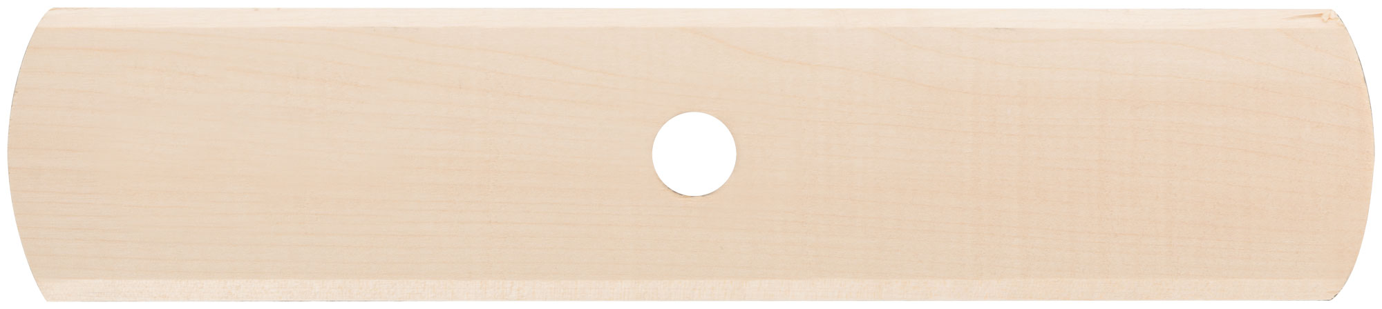 Щетка для пола деревянная овальная (тротуарная), 6-ти рядная, 275 мм