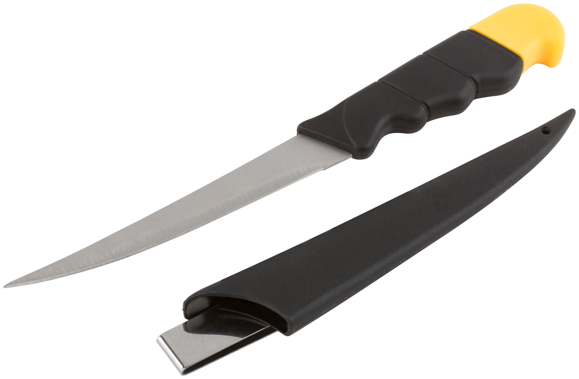 Нож рыбака, нерж.сталь, пластиковая ручка, 270 мм, лезвие 140 мм