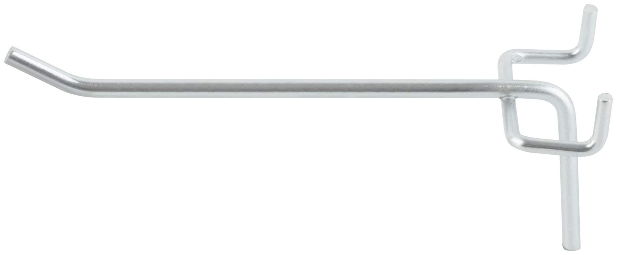 Крюк для стенда одинарный оцинкованный 150 мм