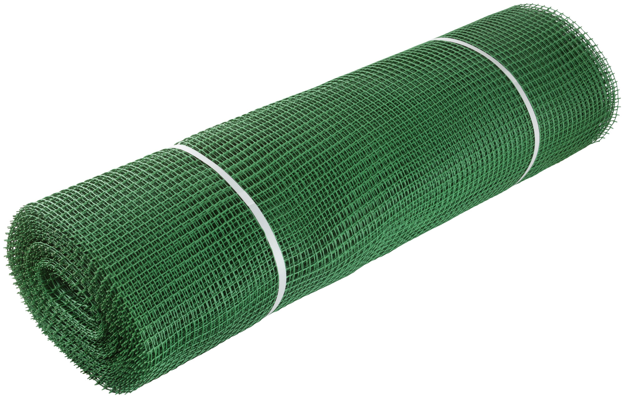 Решетка садовая в рулоне, зеленая, ячейка 15х15 мм, 1,0 х 20 м