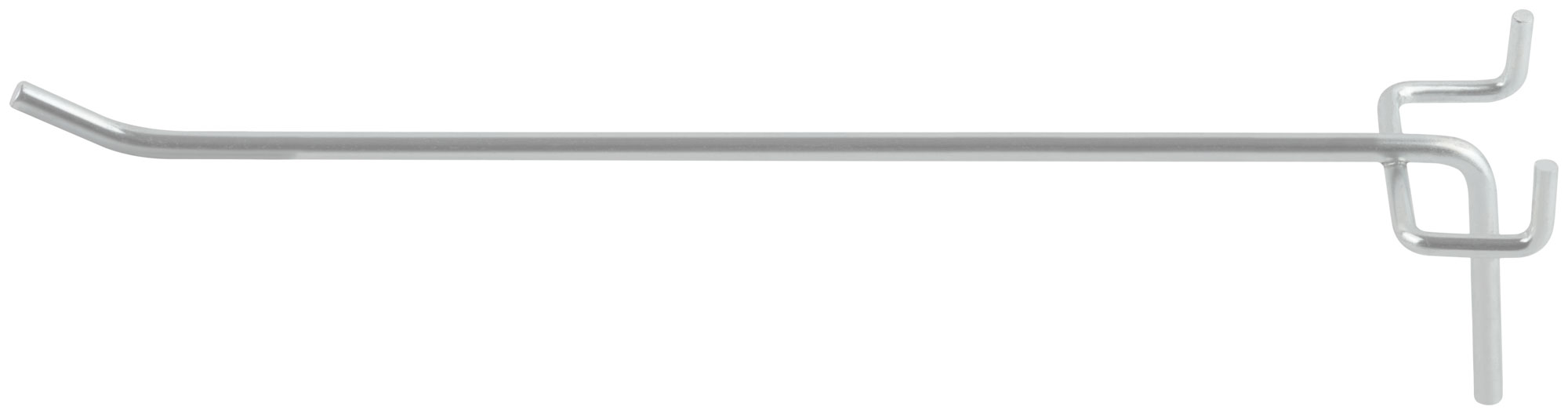 Крюк для стенда одинарный оцинкованный 250 мм