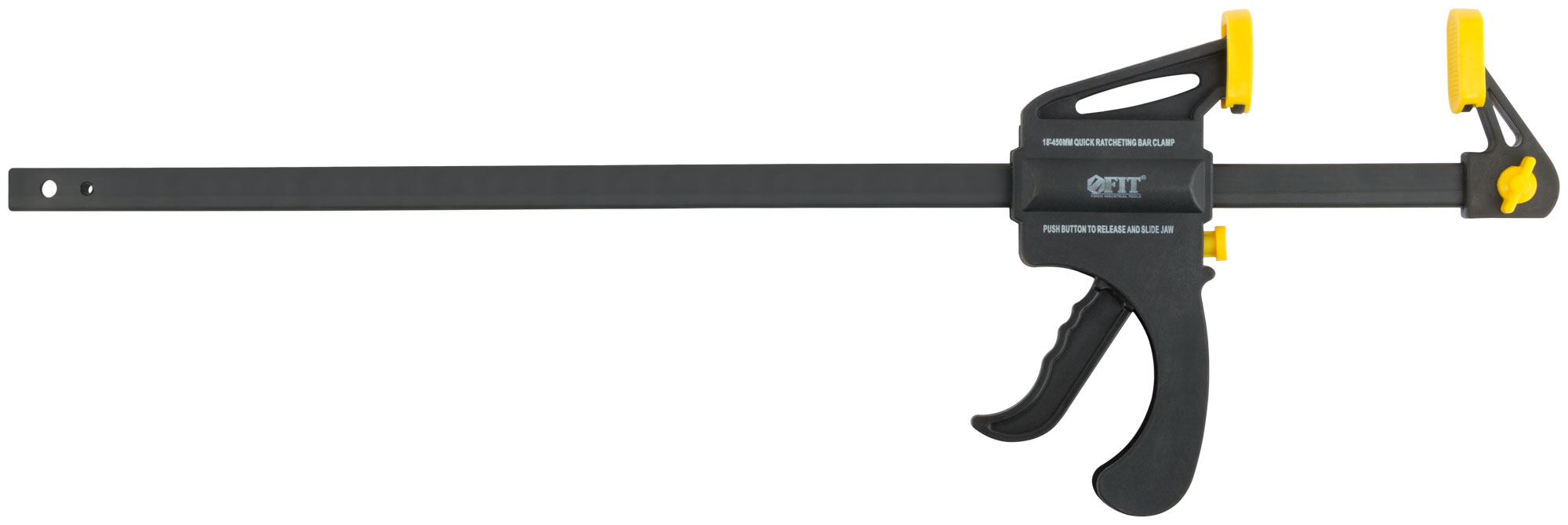Струбцина нейлоновая пистолетная 450х600х60 мм