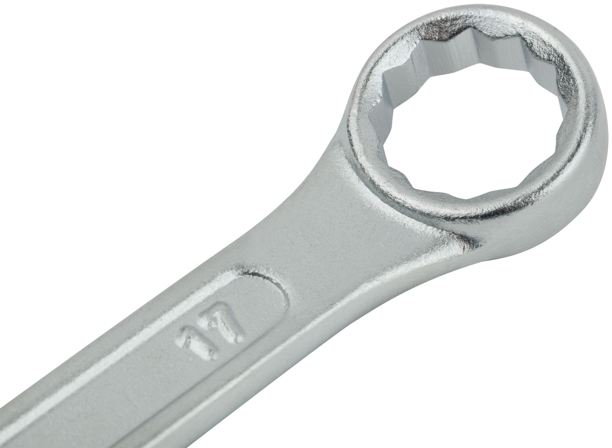 Ключ комбинированный "Хард", хромированное покрытие 17 мм
