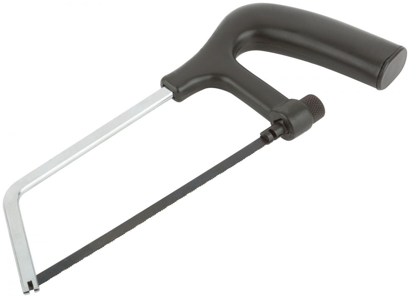 Ножовка по металлу мини 150 мм "Юниор", пластиковая черная ручка