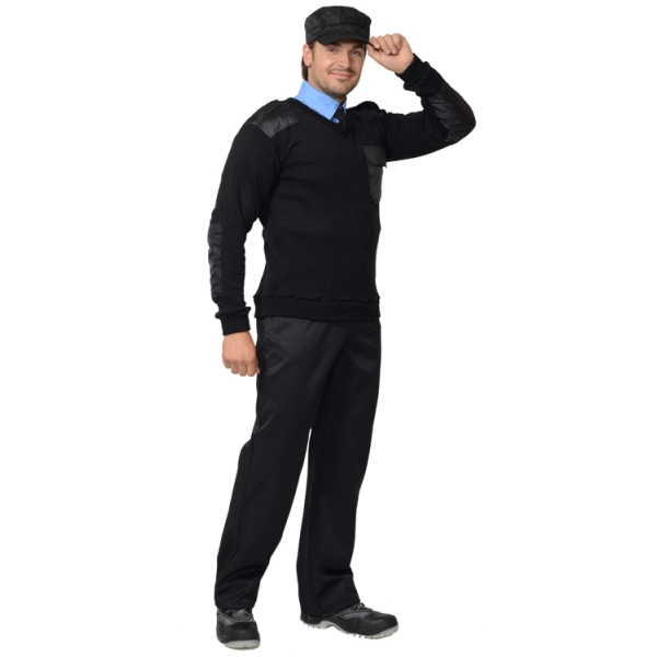 Джемпер (свитер) форменный, чёрный