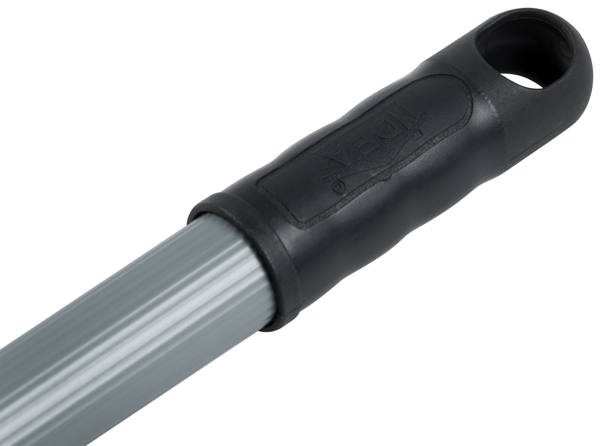 Ручка для щеток для пола стальная с пластиковой резьбой 1200 мм